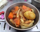 ★野菜たっぷりポトフ カレーうどん作り方5写真