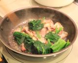 ☆ 母の味！ベーコンとほうれん草の炒め作り方4写真
