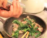 ☆ 母の味！ベーコンとほうれん草の炒め作り方5写真
