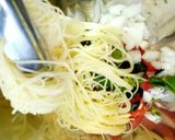 トマトとバジルの冷製カッペリーニ作り方6写真