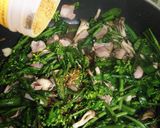 春なので菜の花と舞茸のクリームパスタ作り方5写真