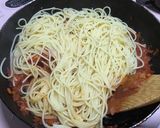 簡単！トマトソースと厚切りベーコンパスタ作り方8写真
