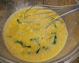 ☆簡単☆しらすと菜の花のふわふわ卵焼き作り方3写真