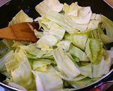 焼きそばを水無しで、塩味で。作り方3写真