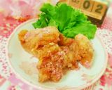 お花見・春の行楽弁当に♪鶏の桜塩唐揚げ作り方3写真