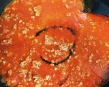 基本のトマトソース缶で！簡単ミートソース作り方4写真