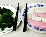 白だし豚バラうどん作り方5写真