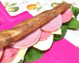 サラダ菜のフットロングサンドイッチ作り方11写真
