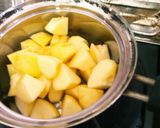 菊芋とリンゴのさっぱり煮作り方1写真