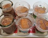 クッキー in チョコプリン作り方4写真