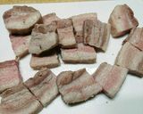 簡単❗豚バラ肉とごぼうの甘辛煮☺作り方2写真