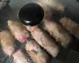 照り焼き風！インゲン豆の肉巻き作り方5写真