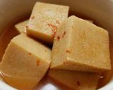レンジde簡単！高野豆腐☆洋風卵とじ皿作り方3写真