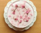 桜の季節に＊桜の豆腐レアチーズケーキ作り方10写真