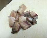 サイコロぶりの照り焼き作り方1写真