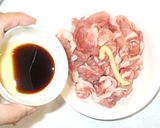 豚丼♪豚肉と卵のあんかけ丼♪豚丼のタレ♪作り方2写真
