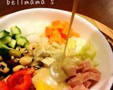 きゅうりまるごと、仲間野菜たっぷりうどん作り方5写真