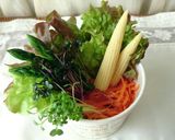 ごまドレでまるごとポテトのベジサンデー作り方3写真
