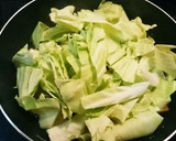 厚揚げとキャベツの卵炒め作り方3写真