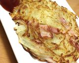 粉いらず♪カリっと簡単じゃがいもガレット作り方6写真