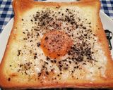 トースターで簡単！卵チーズトースト作り方5写真