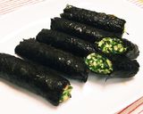 管理栄養士の健幸ごはん♡海苔巻ニラ餃子作り方5写真