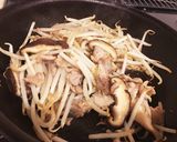 もやしと豚肉の炒め物作り方4写真