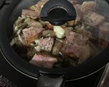ブロックベーコンと春キャベツのワイン蒸し作り方2写真