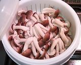 しめじのゆかりの和え物作り方1写真