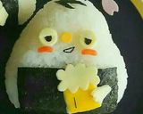 お花見に♪酔っぱらいおじさんデコおにぎり作り方1写真