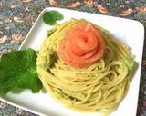 わさび香る☆アボガドとサーモン冷製パスタ作り方6写真