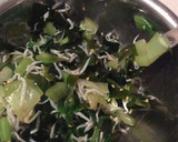 青梗菜とわかめの和え物作り方3写真