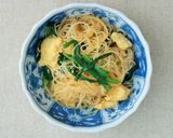ニラと玉子の焼きビーフン作り方7写真