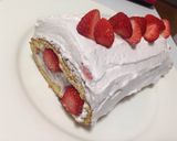 計り不要！トースターで春色ロールケーキ作り方8写真