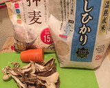 便秘解消☆舞茸の炊き込みごはん作り方1写真