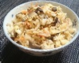 茄子と干しエビの炊き込みご飯☆作り方4写真