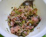 簡単！ねぎ餃子作り方2写真