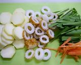 節約！ブロッコリーの芯とニラの中華炒め作り方1写真