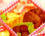 ガンダム弁当(」 ･ω･)」三＝一☆作り方1写真