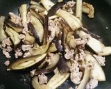 なすと豚肉の炊き込みご飯〜茄子饭〜作り方4写真