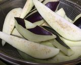 メチャ旨♡鶏モモ肉とムネ肉とナスのソテー作り方3写真