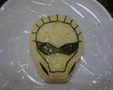 ジュウオウジャー キャラ弁 型紙付作り方11写真