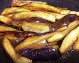 メチャ旨♡鶏モモ肉とムネ肉とナスのソテー作り方6写真