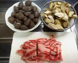 肉こんゴボウ煮作り方1写真