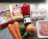 苺ジャムで簡単!肉団子野菜甘酢ソースかけ作り方1写真