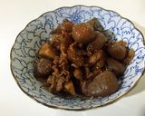 肉こんゴボウ煮作り方5写真
