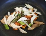 春野菜の焼きそば作り方3写真