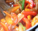 苺ジャムで簡単!肉団子野菜甘酢ソースかけ作り方13写真
