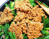 納豆がごちそうに！簡単納豆小ねぎ炒め作り方3写真