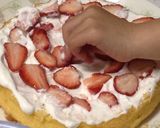 いちごで可愛いひな壇ケーキ♡作り方7写真